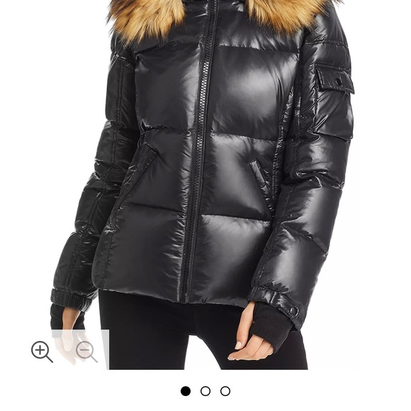 aqua puffer jacket